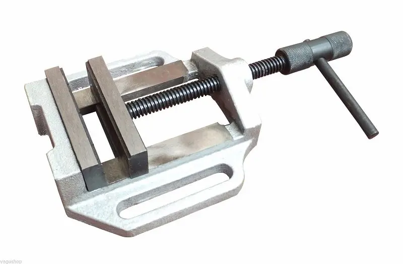VaGo-Tools Maschinenschraubstock 150 mm Schraubstock Tischbohrmaschine MS-150x1_zv