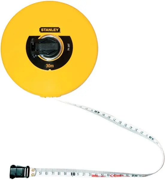Stanley Fiberglas-Bandmaß 10m/127mm 0-34-295