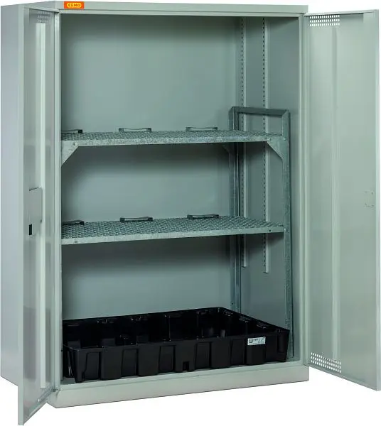 Cemo Fassschrank 14/20 mit PE-Auffangwanne 11568 4052886438701