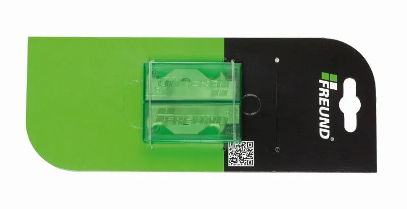Freund Hakenklingen-Set 065 mm kräftig 2 Dispenser auf Karte Masse: 90 Gramm Abmessungen: 70 mm 02310130