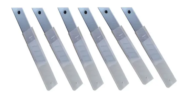 VaGo-Tools Abbrechklingen 18 mm Teppichmesser VE: 10 Stück 18T-10-1_vx