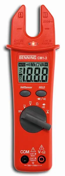 Benning CM 1-3 Digital-Stromzange-Multimeter 200 AC 044063