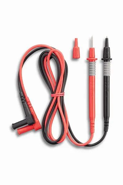 Benning Messleitungen mit 2 mm Messspitze rot/schwarz 2-teilig 044146