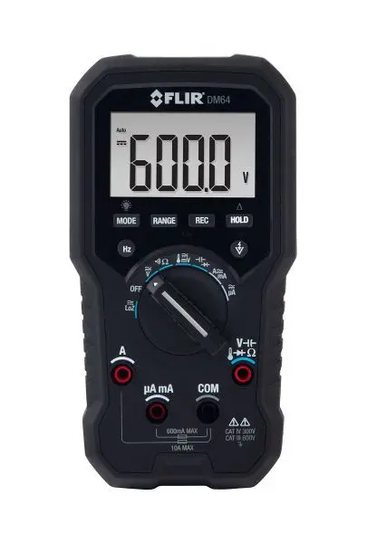 FLIR Systems HVAC TRMS Digital Multimeter mit Temperaturmessung DM64