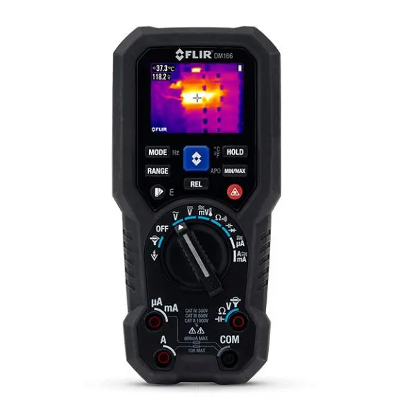 FLIR Systems TRMS Multimeter mit Wärmebildtechnik und IGM DM166