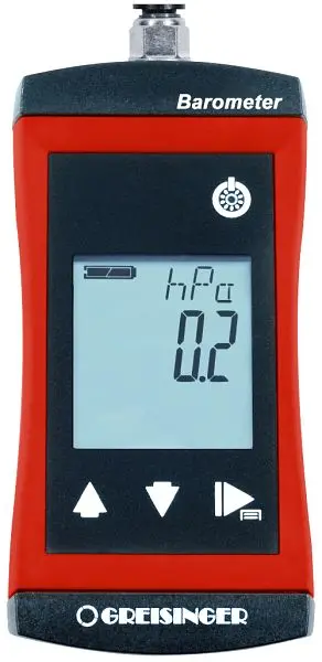 Greisinger G 1114-QC6-GE Vakuum- / Barometer mit Druckanschluss 480374