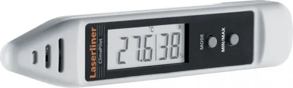 Laserliner ClimaPilot Digitale Hygrometer Temperatur (Arbeitsbedingungen): -10°C bis 50°C VE: 5 Stück 082.034A
