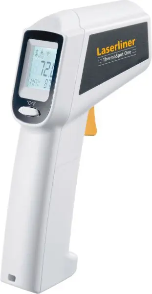 Laserliner ThermoSpot One Infrarot-Thermometer Betriebsdauer: ungefähr 40 Stunden VE: 5 Stück 082.038A