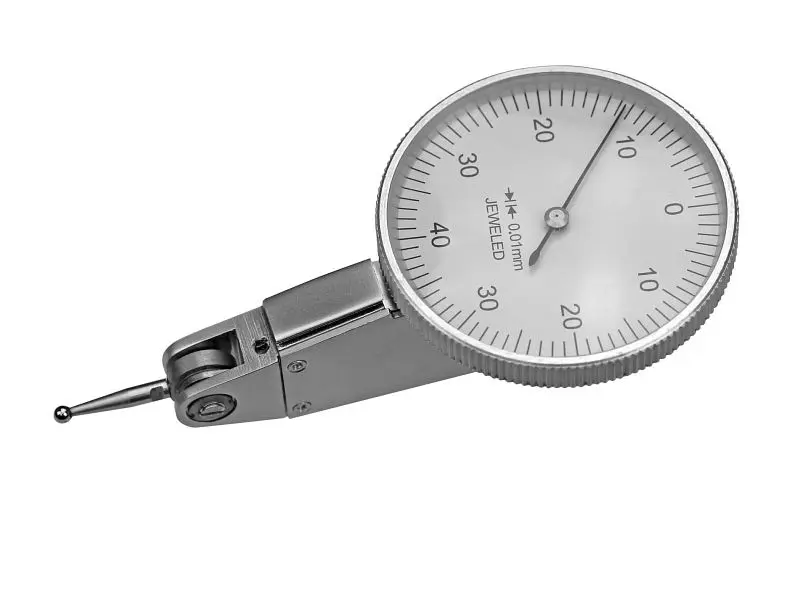 MACK Fühlhebelmessgerät Messbereich 08 mm Ablesung 001 Taster 165 mm 58-FHM-008/001