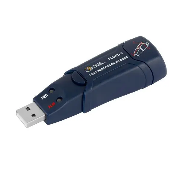 PCE Instruments 3-Achsen-Vibrations-Datenlogger PCE-VD 3