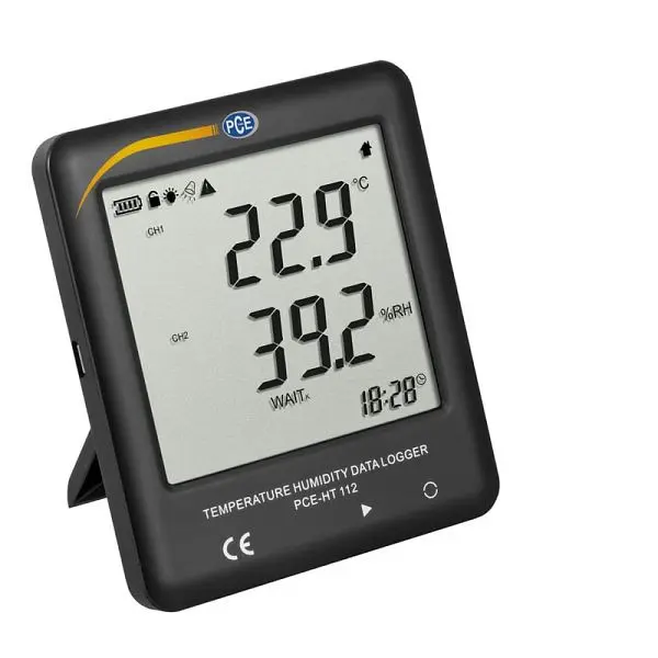 PCE Instruments Temperatur-Feuchtelogger Speicherkapazität 25920 Werte PCE-HT 112