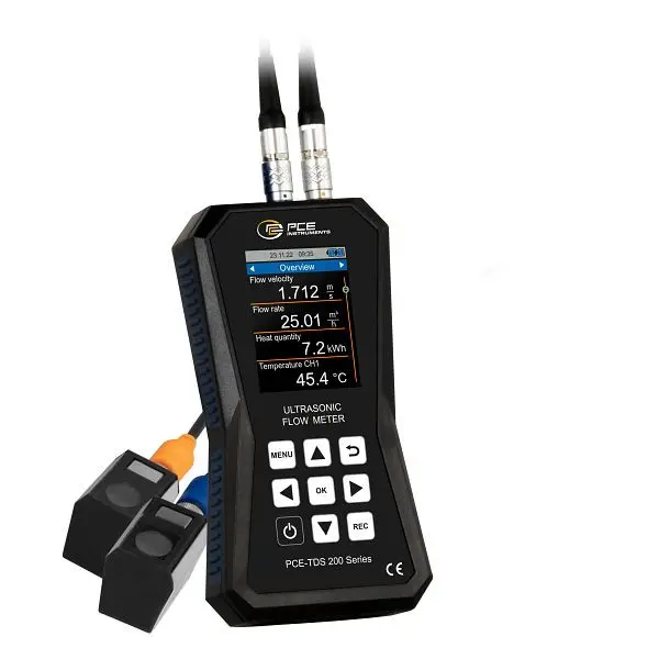 PCE Instruments Ultschnellall-Durchflussmessgerät PCE-TDS 200 S Fühleren PCE-TDS 200 S
