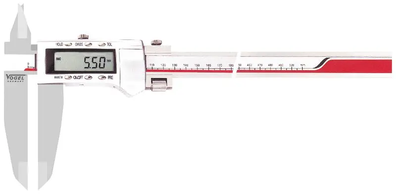 Vogel Germany Elektronischer Digital-Messschieber 500 mm / 20 inch 202066