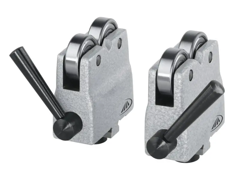 HELIOS PREISSER Abrollböcke im Paar 100 mm 780043