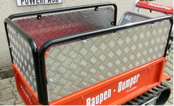 PowerPac Bordwanderhöhung Set 3 Riffelbleche für RC360 und RC450 RCL029500
