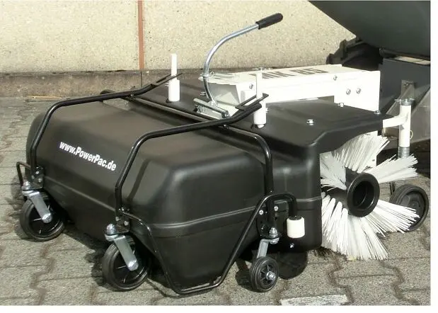 PowerPac Kehrbesen 85 cm inkl. Auffangbehälter mit eigenem E-Motor für MCE400 MCEVP801501