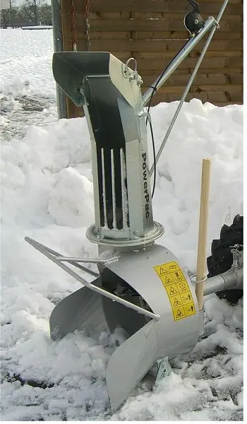 PowerPac Schneefräse einstufig 46 cm für MF3 BRIKTMECO