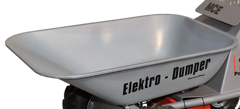 PowerPac Schüttmulde 110L verzinkt angepasst für MCE400 MC149
