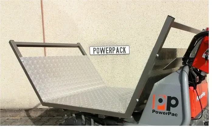 PowerPac Transportaufsatz für z. B. Holz - Rollrasen für MCE400 MCE154