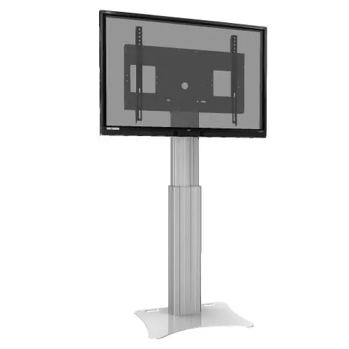 CONEN SCETAP Anzeigehantikerung freistehende Höhenverstellung natureloxiert HxBxT 152-202x53x73cm 40004027