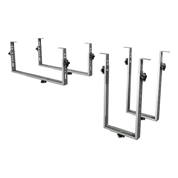 Dataflex Viewgo Computerhantikerung - Schreibtisch 182 silber 32.182