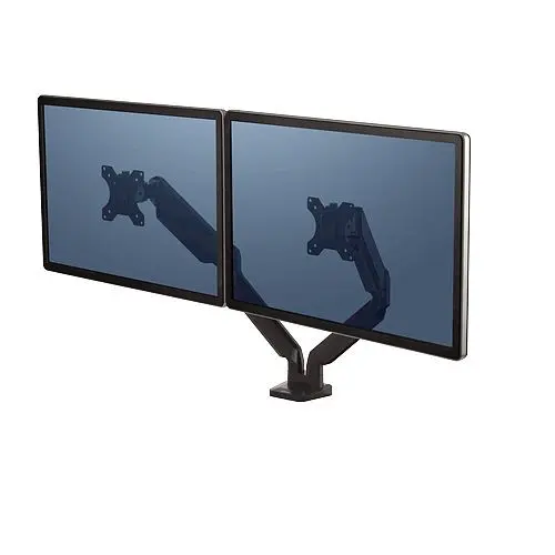 Fellowes Platinum Series Doppel Monitorarm schwarz 8042501