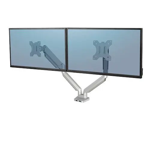 Fellowes Platinum Series Doppel Monitorarm silber 8056501