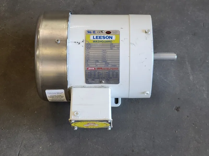 1/4 hp, 230/460 Volts, 1725 Rpm, 56C Wash Guard Motor C6117WK8G mit Rückschlagfunktion
