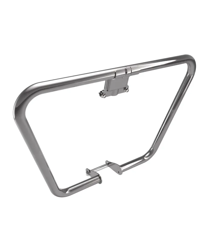 Chromparamotor für Royal Enfield Klassisch 500 mit Einbauanleitung