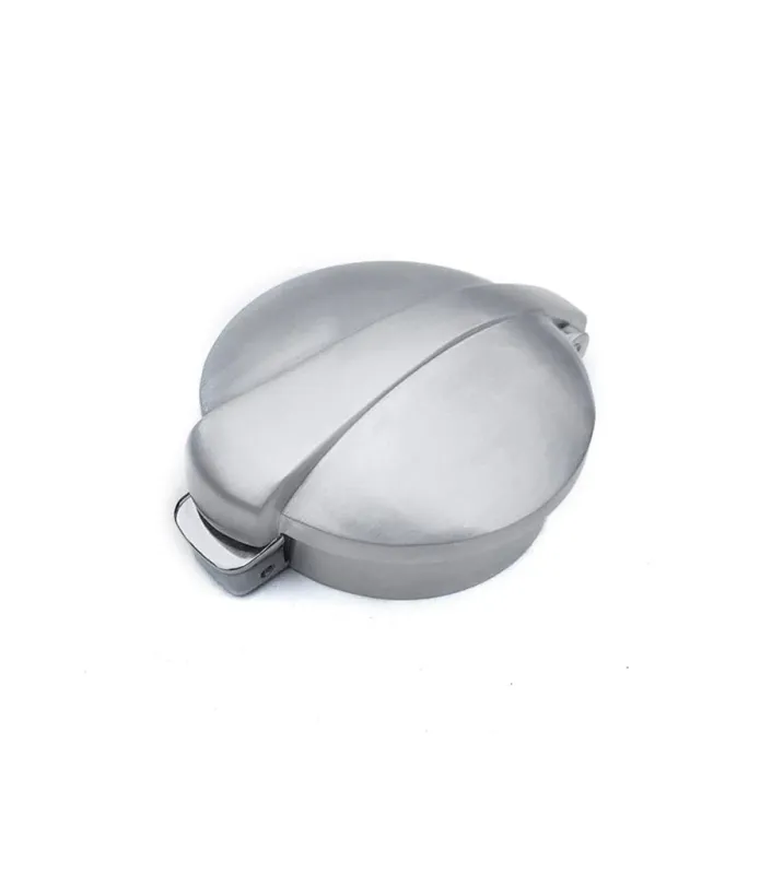 Monza Deckel für Triumph mit gebürsteter Oberfläche