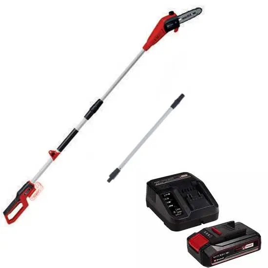 Akku-Hochentaster mit Teleskopschaft Einhell GC-LC 18/20 Li T- 18V- 2.5Ah für Gemüsebeete