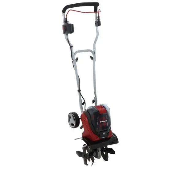 Leistungsstarke Benzin Elektro Motorhacke Einhell GE-CR 30 Li 36V - Benötigt 2 x 18V Batterien - SOLO - OHNE AKKU UND LAD...