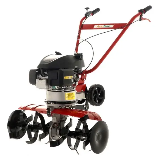 Robuster Stahlmesser Motorhacke AgriEuro Rotalux 52A H65 mit Motor Honda GCV200 187 ccm - 1 Vorwärtsgang