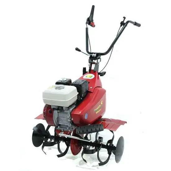 Tiefenverstellbare Bodenfräse Eurosystems Euro 5 EVO Motorhacke / Gartenfräse - Honda GX 160 Benzinmotor - 2+1 Gänge