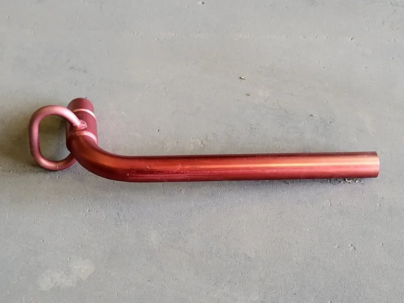 90 deg. Elbow Fuel Adaptor Nozzle A150b mit Ventilschaftdichtung