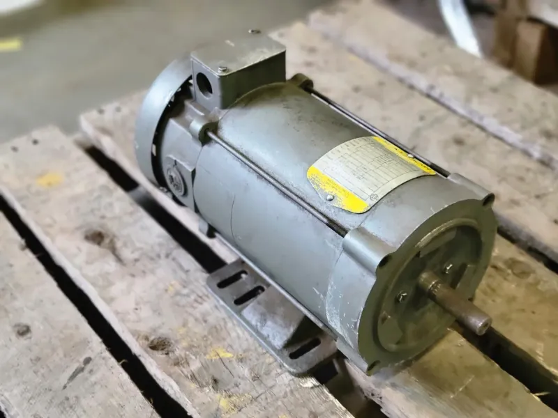 0.75 hp, 90 volts, 1750 rpm, 56C Electric Motor CDP3440 verchromt