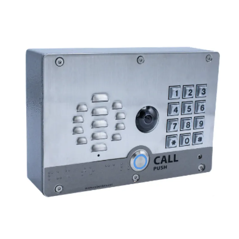 Einspritz- 011414 SIP-enabled h.264 Video Outdoor Intercom Keypad