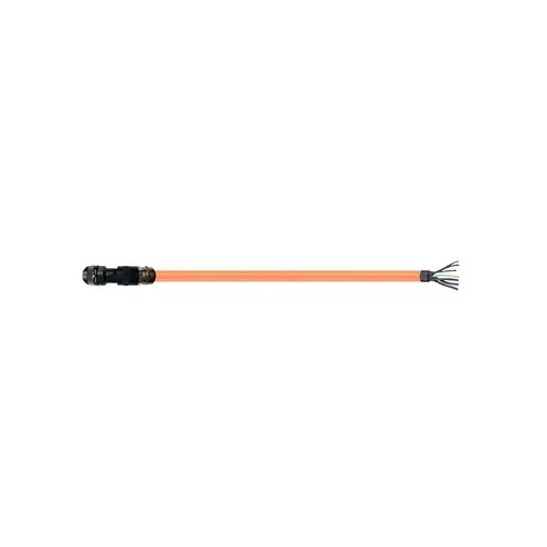 Igus MAT9852002 16 AWG 4C Circular Plug / Open End B Connector PUR Mitsubishi Electric Motor Cable mit Garantie 1