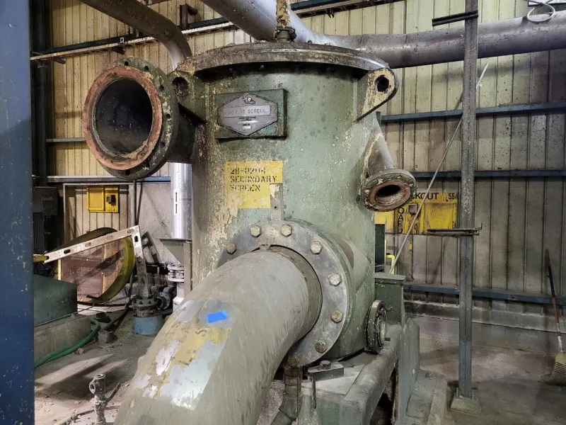 Kurbelwellen- Hi-Q Fine Pressure Screen w/ 200 hp Motor