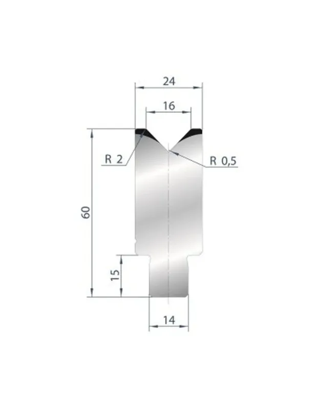 Ventil- N.º de pieza 3163 415 mm Inserto de matriz de 88 grados