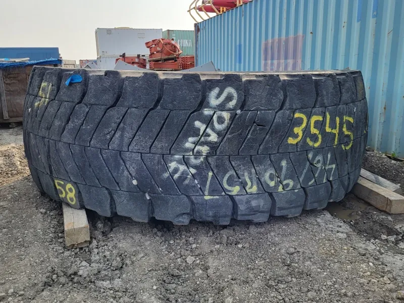 VREV OTR E2A Radial Tubeless Tire, Size 46/90R57 E-4, c/w Rim