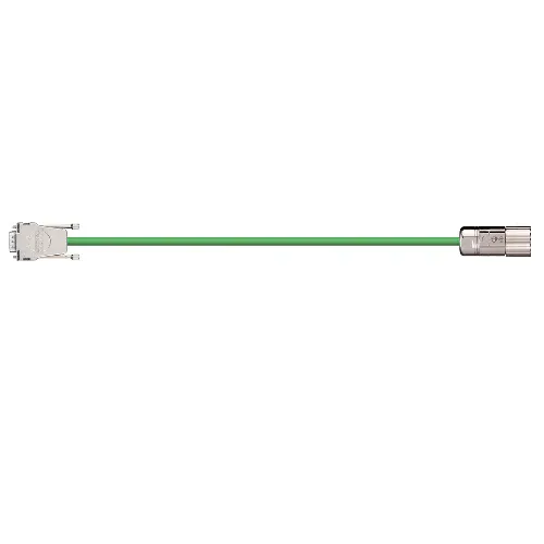 Igus MAT9021014 24/4P 17/2C SUB-D Pin / Round Plug Socket B Connector VINYL LTi DRIVES KGH3-KSxxx Servo Cable 1