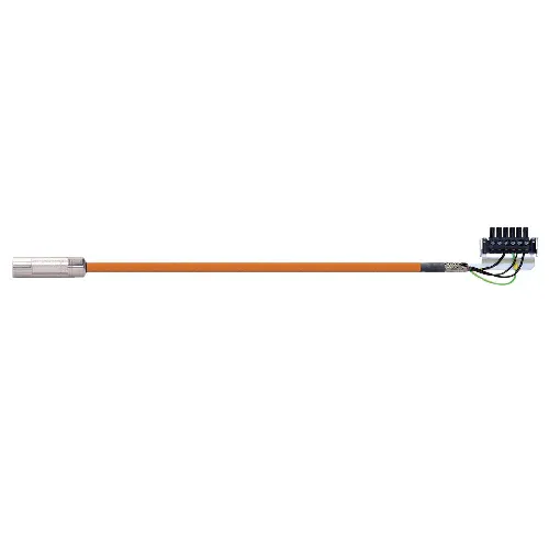 Igus MAT9460691 12 AWG 4C Round Plug Socket / SUB-D Pin B Connector Style 10492 VINYL Danaher Motion 200622 Motor Cable 1