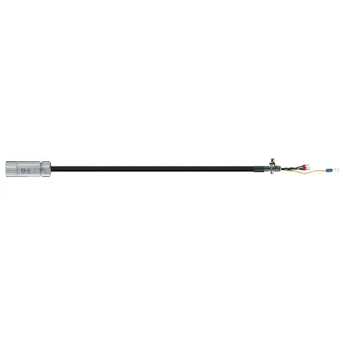TÜV-geprüft Igus MAT9960501 16 AWG 4C Circular Connector TPE Control Techniques PS B G Pre-Assembled Servo Motor Cable 1