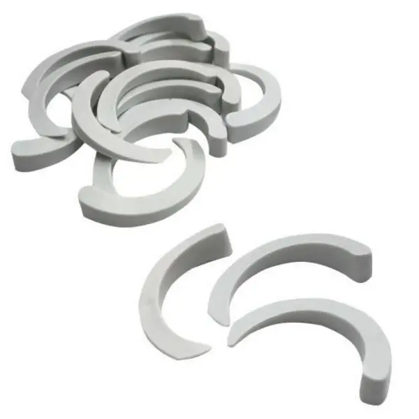 Karl Dahm Fliesen-Sichelkeile Kunststoff 100 Stück 12435