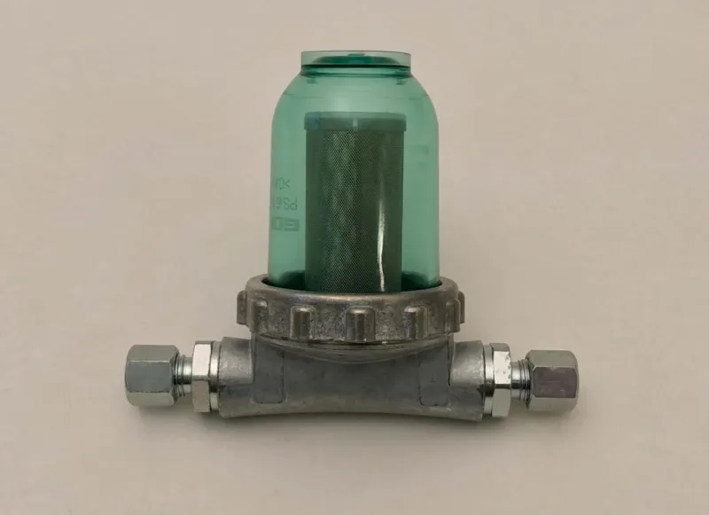 Heizölfilter für 8mm Ölleitung inkl. Verschraubungen