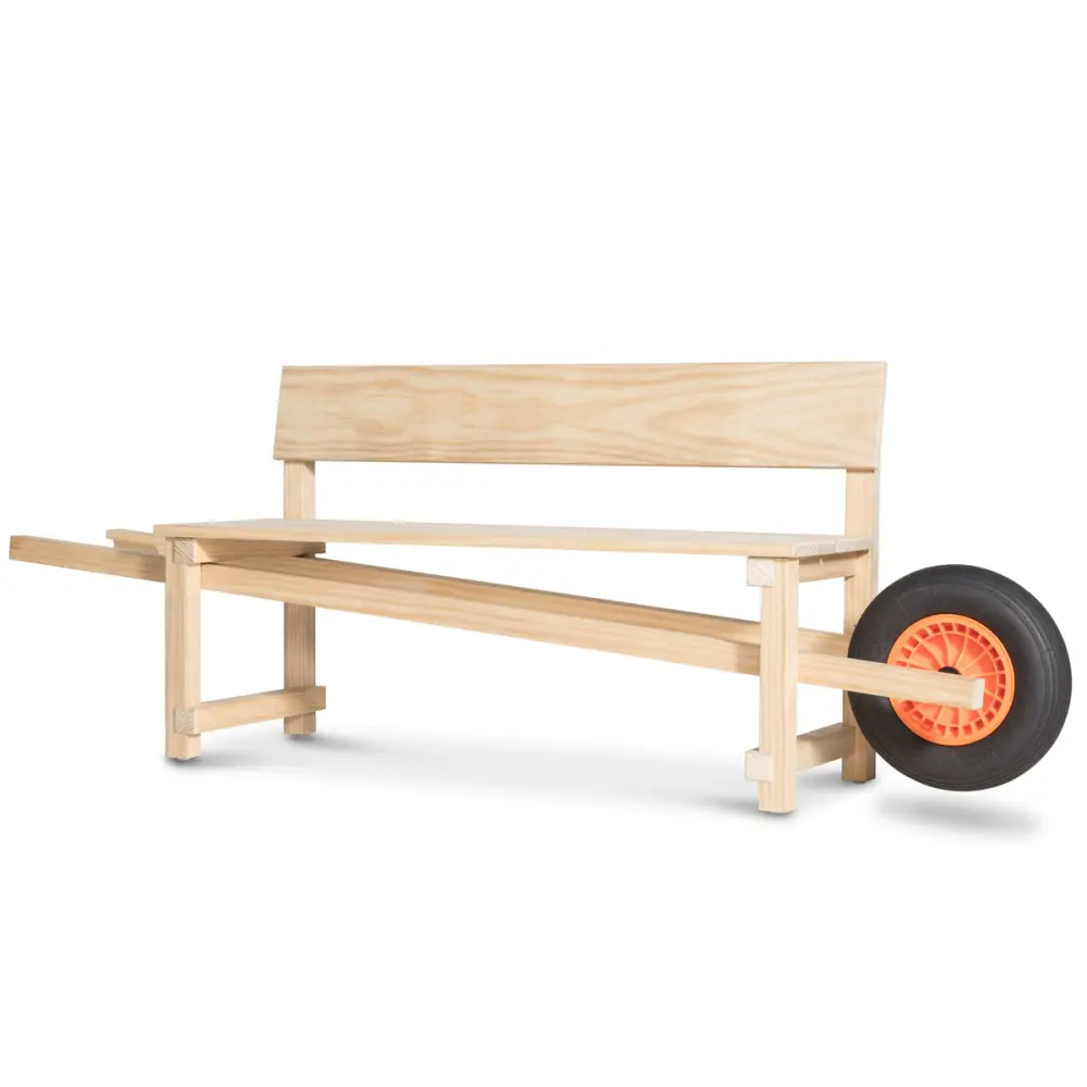 Weltevree - Wheelbench mit Sitzfunktion