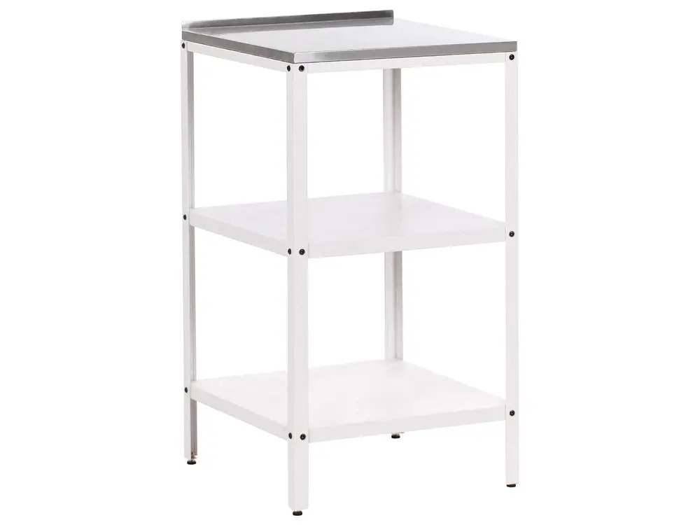 Outdoor-Kücheninsel VILAMA Weiß inkl. Abdeckhaube