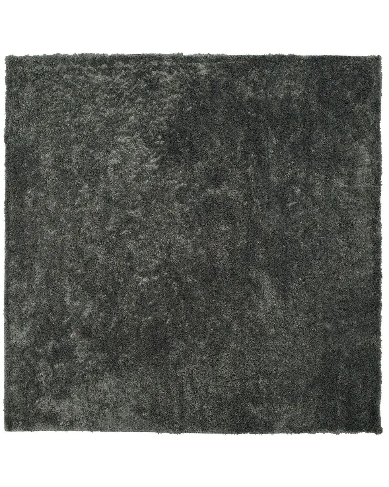 Teppich dunkelgrau 200 x 200 cm Shaggy EVREN
