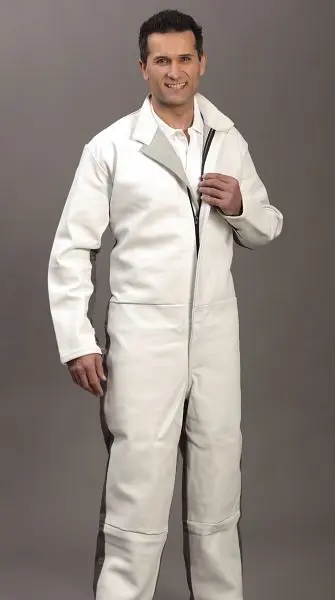 EKASTU Safety Strahlerschutzoverall 805 Leder/Baumwolle Grösse XL (60) 186160